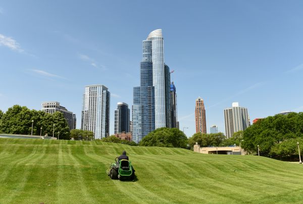 Cost of Corporate Lawn Mowing in Sterling